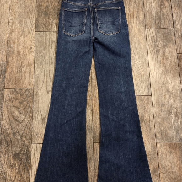 American Eagle Outfitters Indigo Wide Leg Jeans - Picture 3 of 5